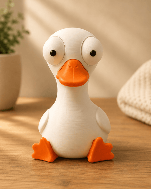 Goofy Gans | Süße 3D-gedruckte Sammelfigur – VantaVice - VantaVice