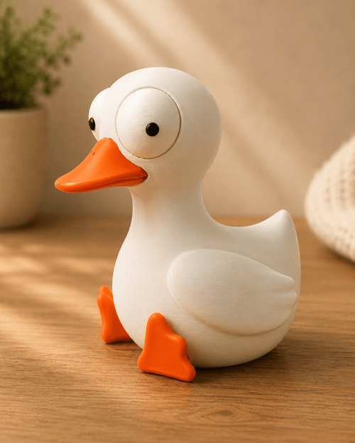 Goofy Gans | Süße 3D-gedruckte Sammelfigur – VantaVice - VantaVice